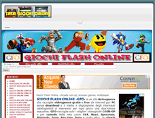 Tablet Screenshot of giochi-flash-online.com